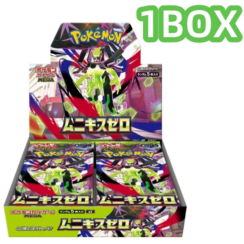 Original Pokemon MEGA M3 Card The Void Zero Trading Booster Pack Japanese PTCG Simplified Chinese Collectible Cards Toys Gifts