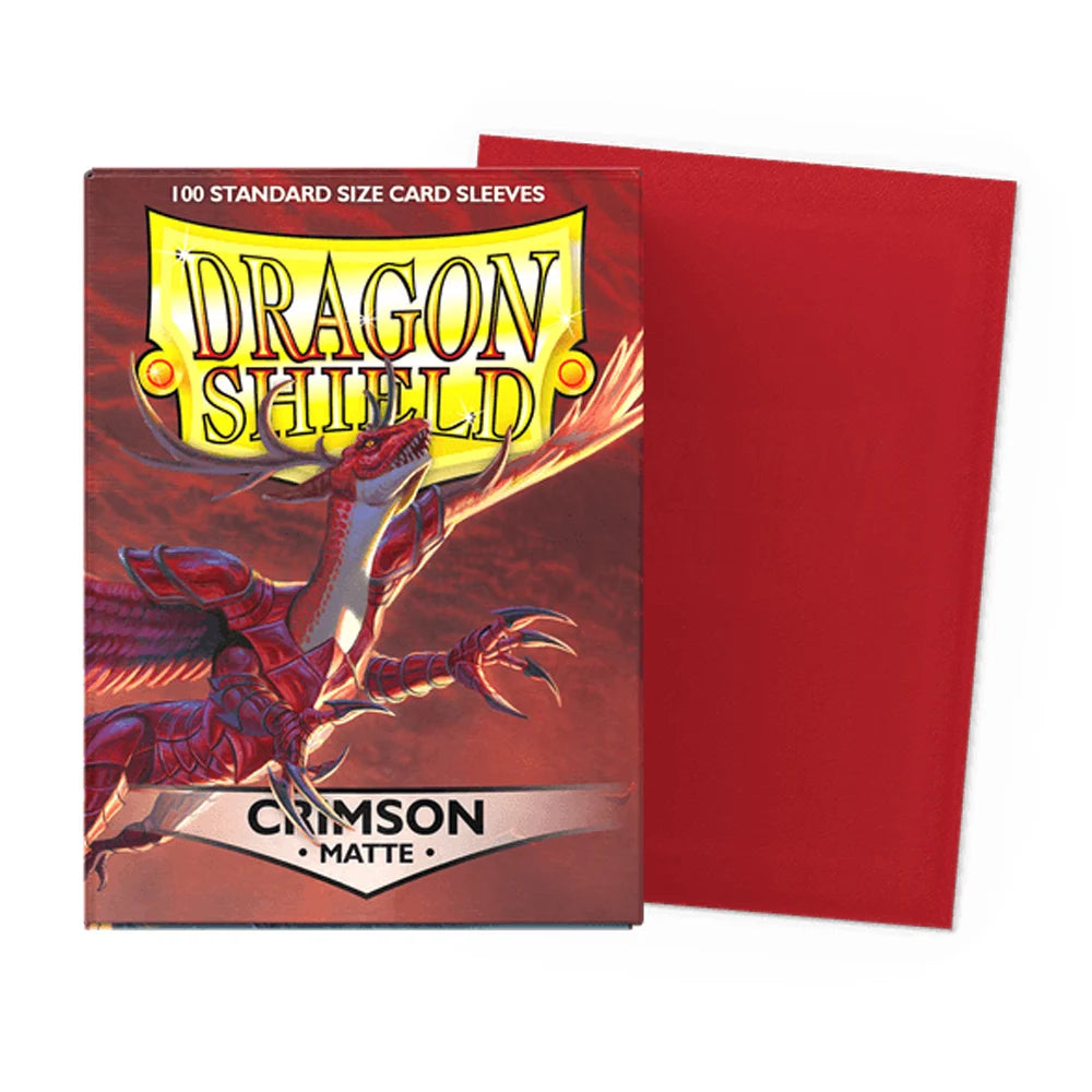 100 PCS/BOX 66x91mm Standard Size Demark Dragon Shield Matte Card Sleeves for MTG/PKM/YGO/TCG Board Game Cards Slevees