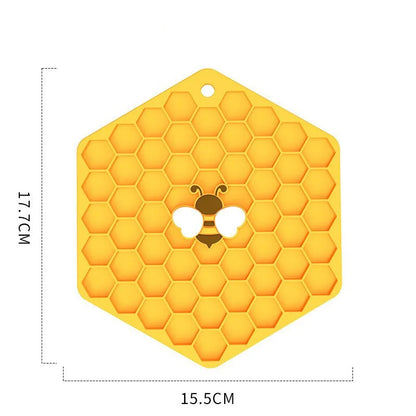 Pet supplies Slow Food  Bowl Cat Anti-Knockover Anti-Slip Food Bowl Puppy Anti-choking Silicone Toy Food Plate