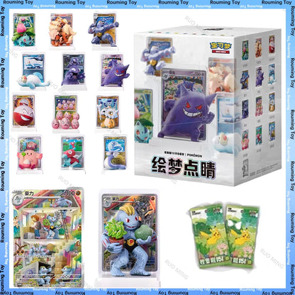 New Pokemon Chinese Cards Collected 151 Dream Painting and Vitality Pointing Series Cards PTCG Gem Pack Chinese Version