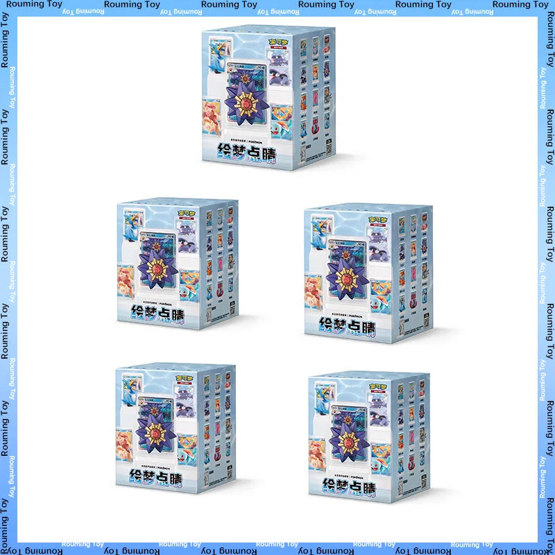 New Pokemon Chinese Cards Collected 151 Dream Painting and Vitality Pointing Series Cards PTCG Gem Pack Chinese Version