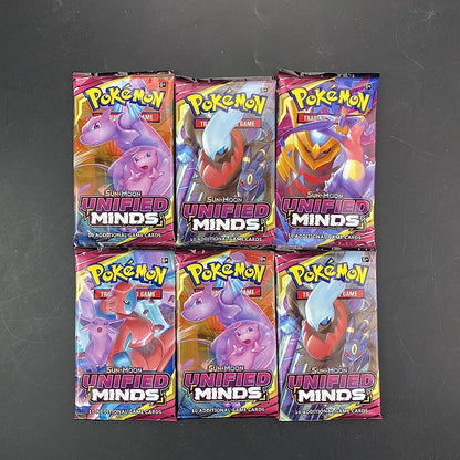 10Pcs/bag Pokemon Cards Sun & Moon Lost Thunder English Trading Card Game Evolutions Booster Collectible Kids Toys Gift