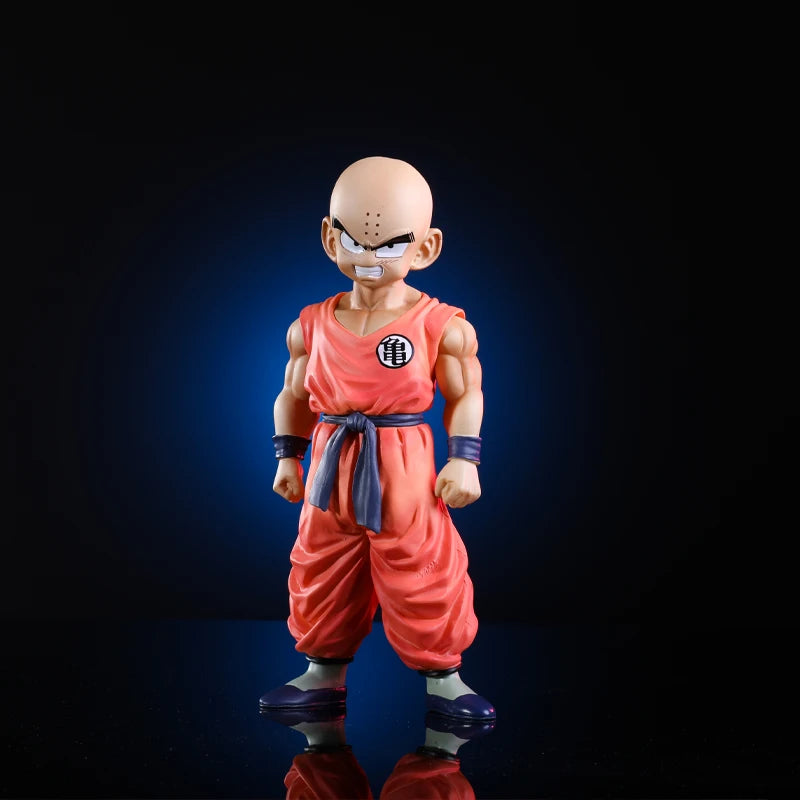 Hot 18cm Dragon Ball Z Anime Figures  Super Krillin PVC Action Figures Model Desktop Decoration Collection Toys For Kids Gifts
