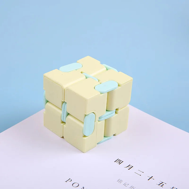 NEW Puzzle Cube Durable Exquisite Decompression Toy Infinity Magic Cube For Adults Kids Fidget Toys Antistress Anxiety Desk Toy