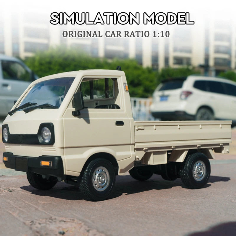 WPL D12 1:10 / 1:16 RC CAR Simulation Drift Climbing Truck LED Light Haul Cargo Remote Control Electric Toys For Children