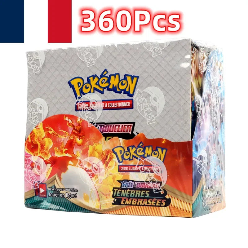360Pcs French Pokémon TCG: Scarlet & Violet Obsidian Flames Booster Box Pokemon Cards 36 Pack Box