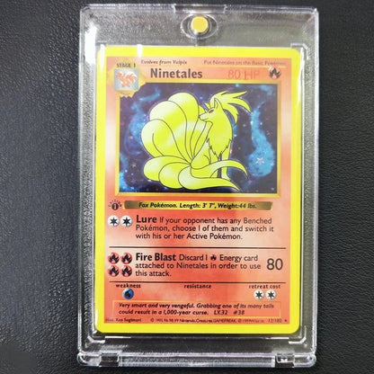 DIY Pokemon Collection Cards with Card Brick 1996 1st Edition Flash Cards Charizard Blastoise PTCG Game Anime Shining Cards Gift