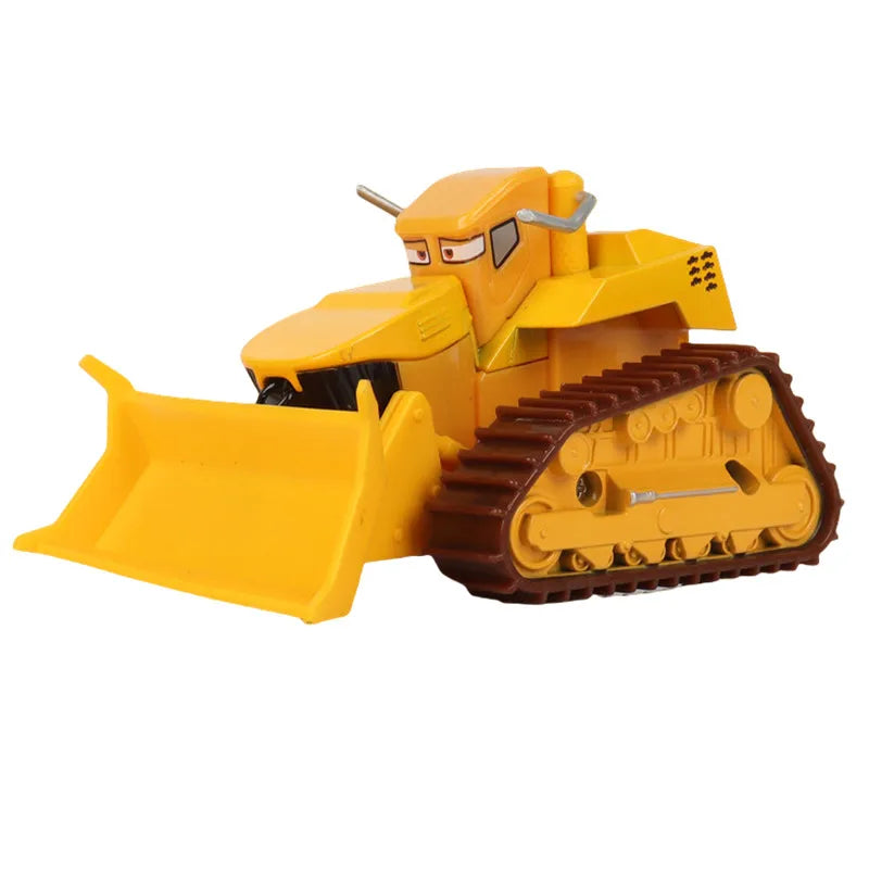 Cars Disney Pixar Cars Lightning McQueen rhapsody matador bulldozer truck Mater harvester 1:55 Diecast Metal Car Model Toy