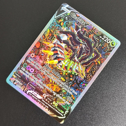 PTCG Foil Proxy English Gengari Rayquaza Vmax Giratian Lugia V Mew Latias Latios EX Collectibles Trading Card Game