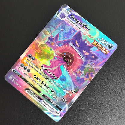 PTCG Foil Proxy English Gengari Rayquaza Vmax Giratian Lugia V Mew Latias Latios EX Collectibles Trading Card Game