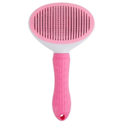 Self-Cleaning Pet Dog & Cat Brush, Hair Remover Grooming Tool for Dogs and Cats, Dematting Comb