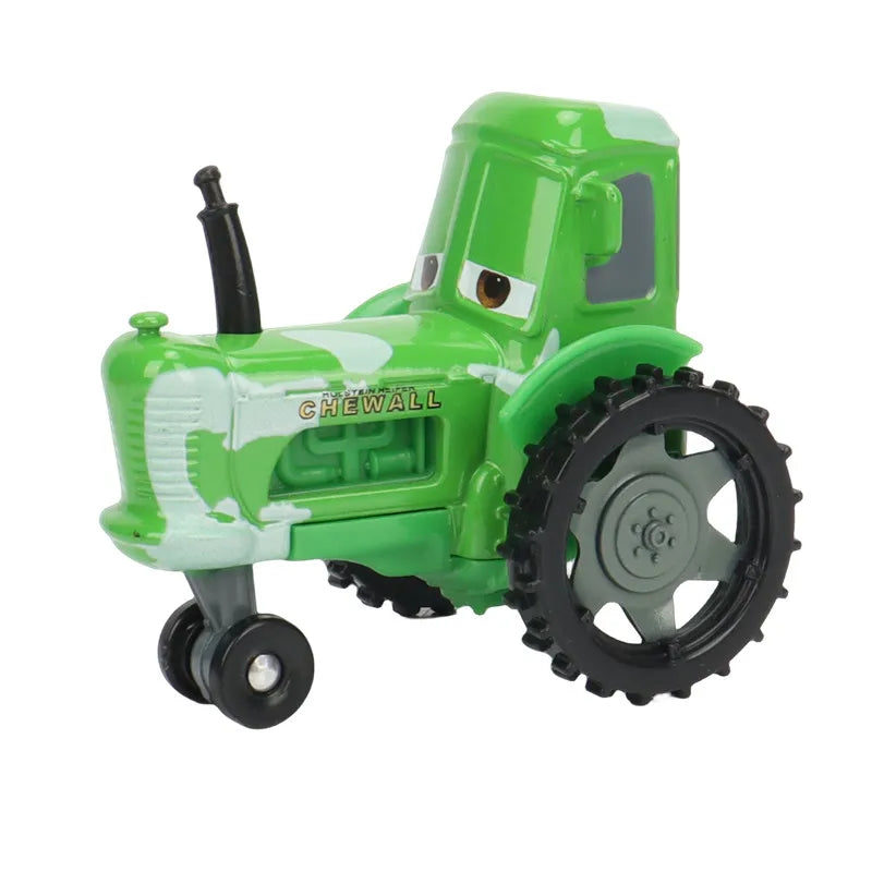 Cars Disney Pixar Cars Lightning McQueen rhapsody matador bulldozer truck Mater harvester 1:55 Diecast Metal Car Model Toy