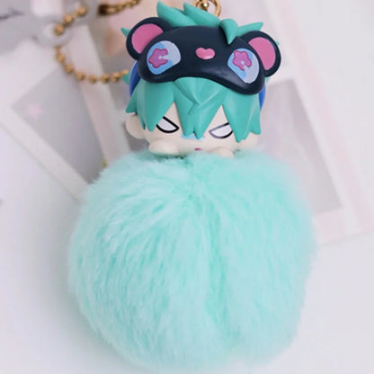 【low price】Anime Alien Stage Character Keychain Luka till Sua Ivan Mizi Hyuna Maumet Mini Plush Mascot Trendy Blind Box Toy Gift
