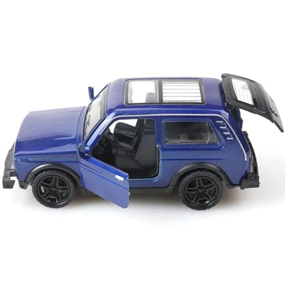 Simulation Alloy Model Children's Toy Car Warrior Open Door Car Men's Cake Decoration