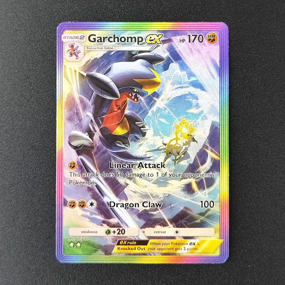 DIY Pokemon TCG Pocket Cards Super Rare Golgaleo Lunala Palkia Arceus Charizard EX APP Game Card