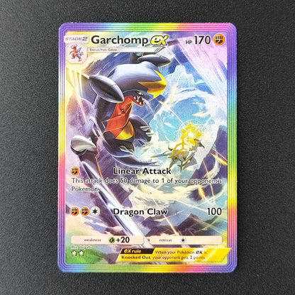 DIY Pokemon TCG Pocket Cards Super Rare Golgaleo Lunala Palkia Arceus Charizard EX APP Game Card