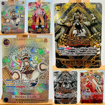 OPCG ONE PIECE Luffy Nami Roger Teach Toys Hobbies Hobby Collectibles Game Collection Anime Cards