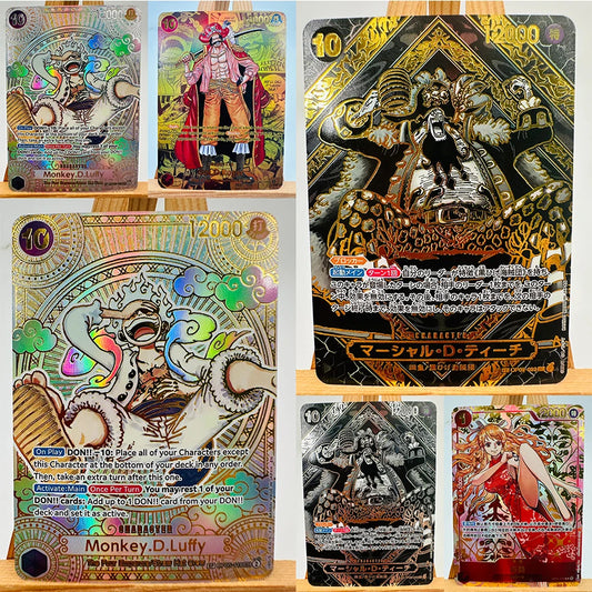 OPCG ONE PIECE Luffy Nami Roger Teach Toys Hobbies Hobby Collectibles Game Collection Anime Cards