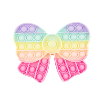 Sensory Toys Rainbow Dinosaur Fidget Toys Children Push Its Kawaii Autism Needs Squishy Stress Reliever Toys Aнтистресс