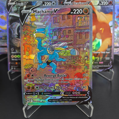 DIY PTCG Pokemon Collection Cards Charizard Rayquaza Lugia Giratina V  Self Made Cards Classic Game Anime Cards Gift Toys